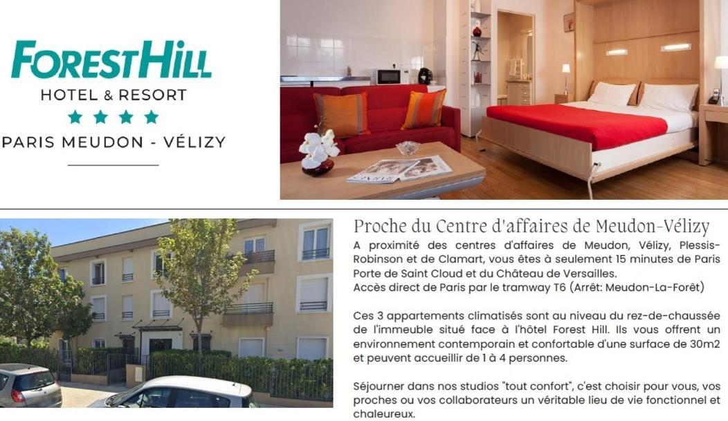 Hotel Forest Hill Meudon Velizy Værelse billede